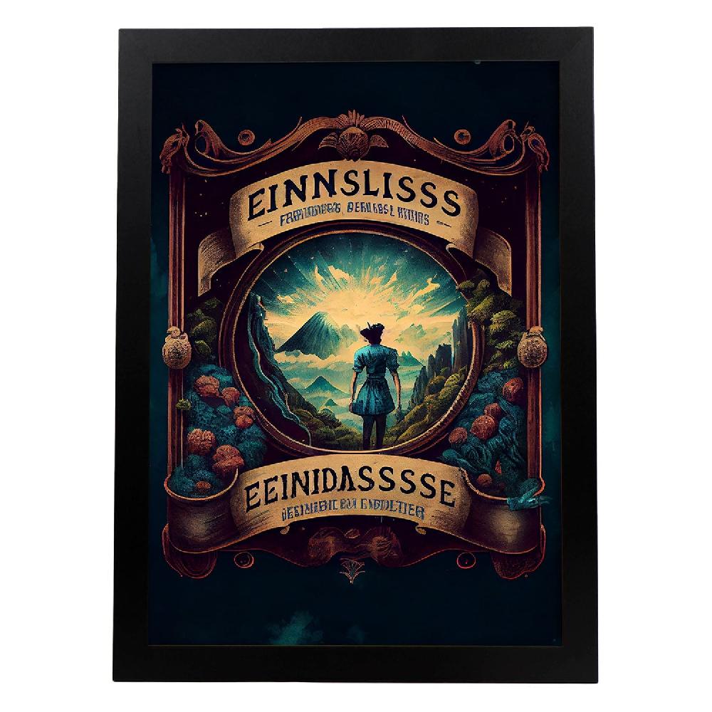 nacnic Nacnic Lámina Vintage de Infinitas Posibilidades para Diseño de Estética de Pared