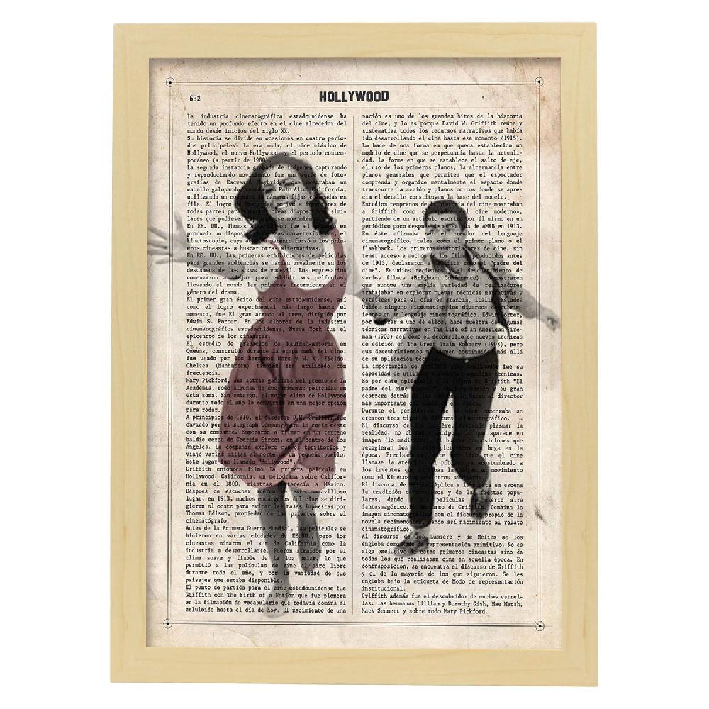 Nacnic Lámina Vintage De West Side Story Hollywood