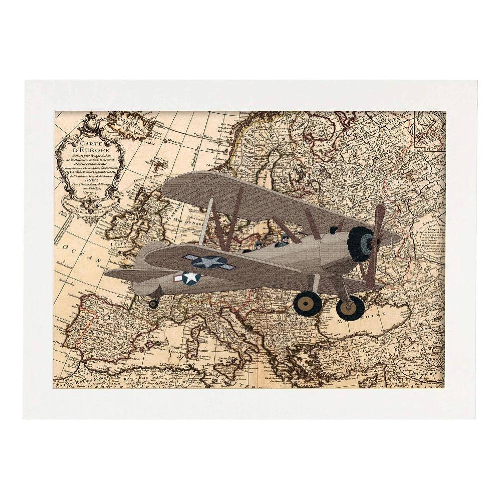 Nacnic Lámina Vintage Del Mapa De Rusia