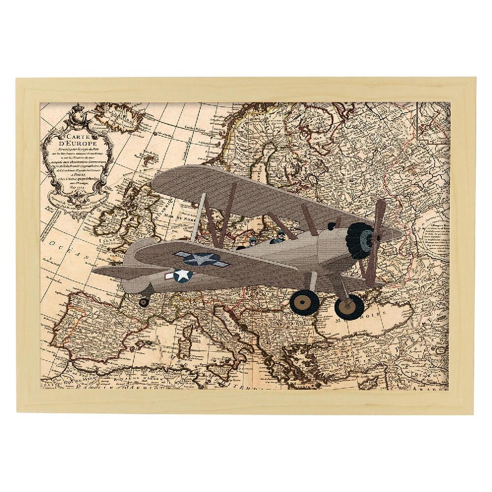 Nacnic Lámina Vintage Del Mapa De Rusia