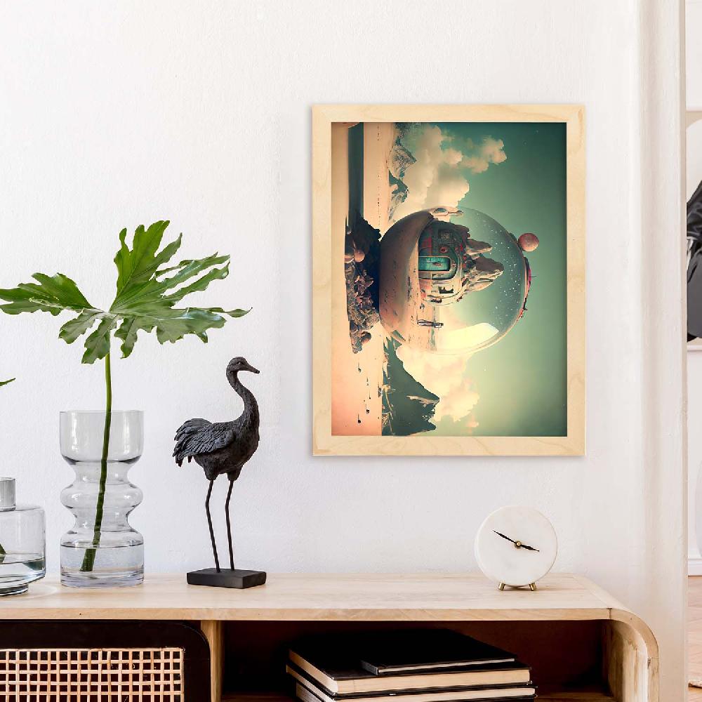 Nacnic Nacnic Lámina Vintage Hay Infinitas Posibilidades 14 Para Diseño De Dormitorio O Sala De Estar