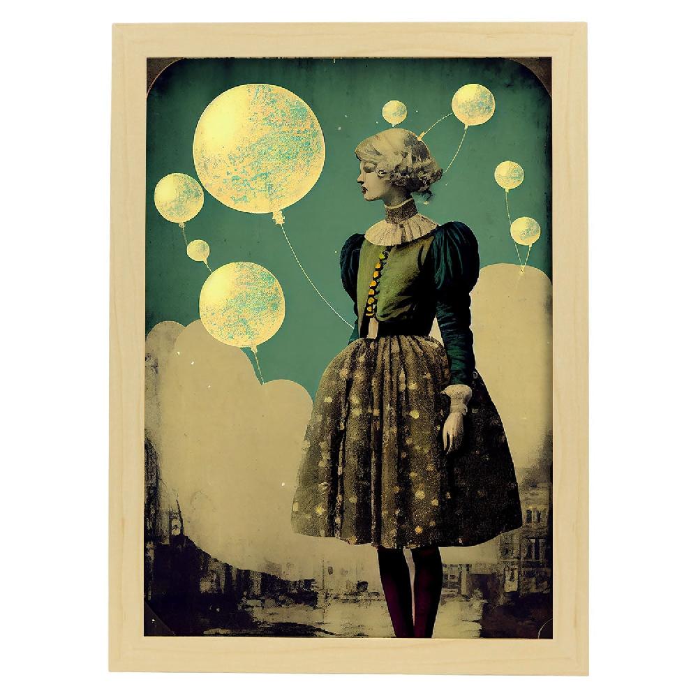 Nacnic Nacnic Lámina Vintage Infinitas Posibilidades Extrañas 165