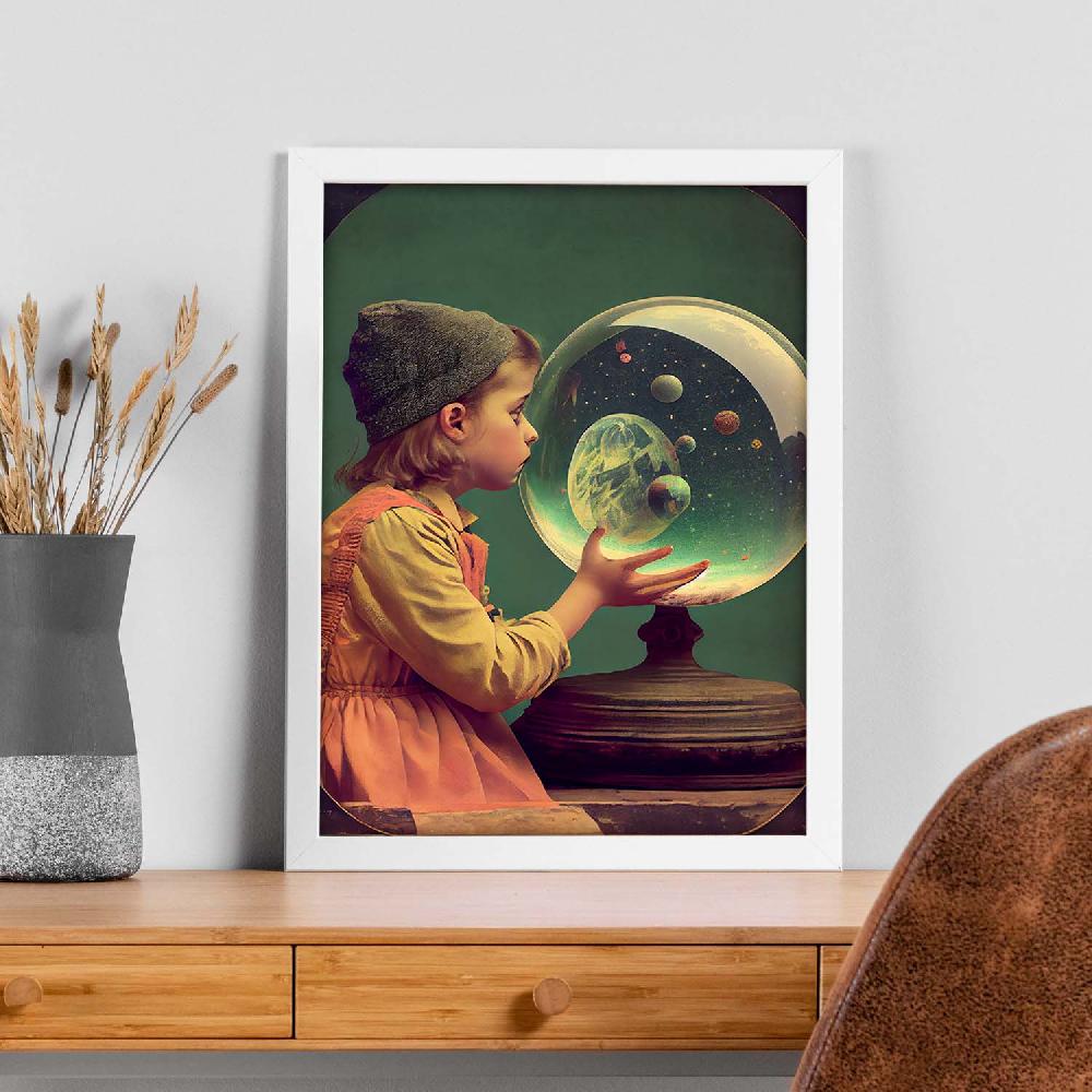 Nacnic Nacnic Lámina Vintage Infinitas Posibilidades Extrañas 211 Para Diseño De Dormitorio O Sala De Estar