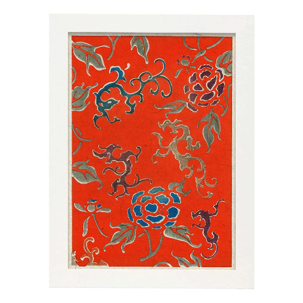 Nacnic Lámina Vintage Japonesa Shin 02 De Nacnic