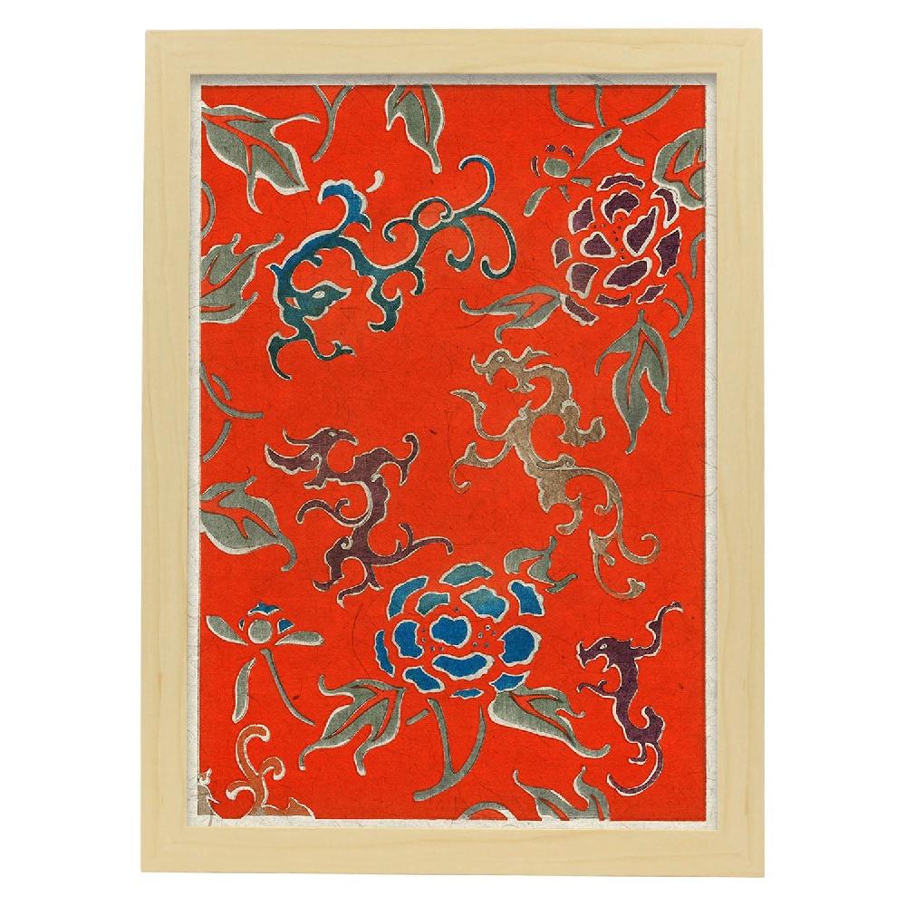 Nacnic Lámina Vintage Japonesa Shin 02 De Nacnic