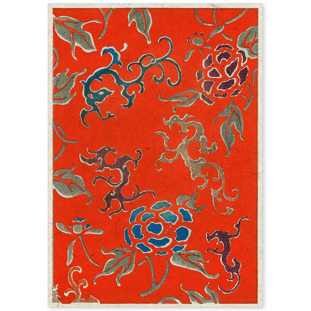 nacnic Lámina Vintage Japonesa Shin 02 de Nacnic