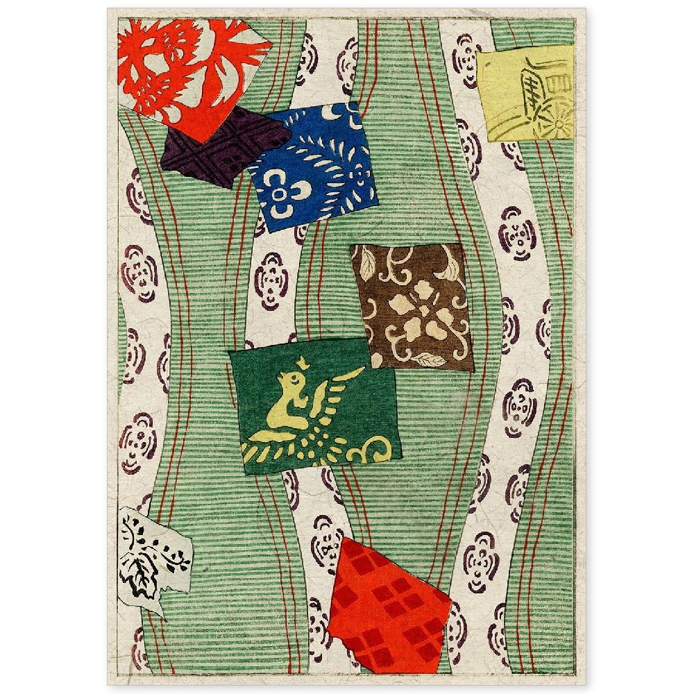 nacnic Lámina Vintage Japonesa Shin 11 de Nacnic