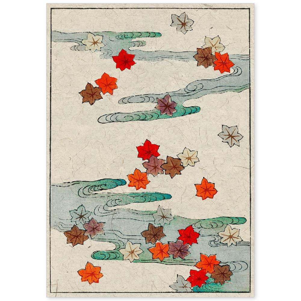 nacnic Lámina Vintage Japonesa Shin 12