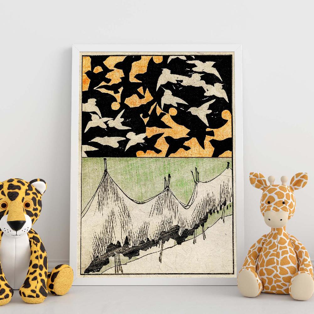 Nacnic Lámina Vintage Japonesa Shin 18