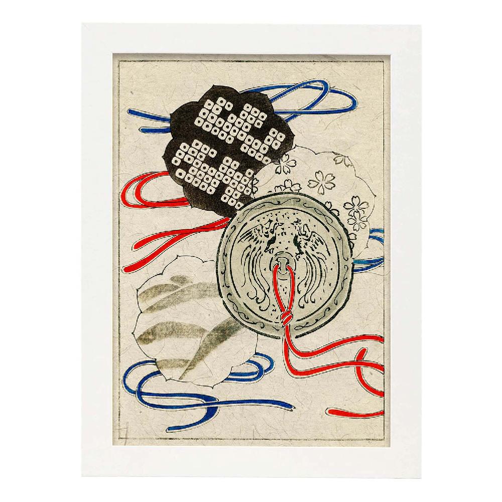 Nacnic Lámina Vintage Japonesa Shin Bijutsukai