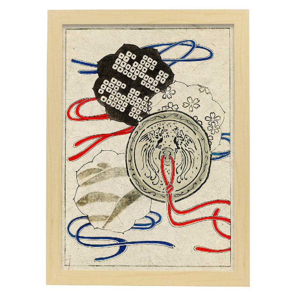 Nacnic Lámina Vintage Japonesa Shin Bijutsukai