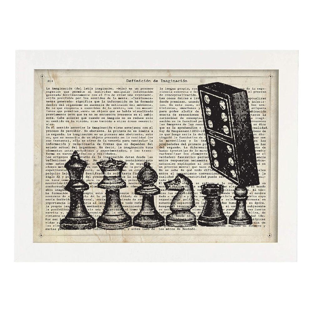 Nacnic Lámina Vintage Mi Reino Por Un Caballo