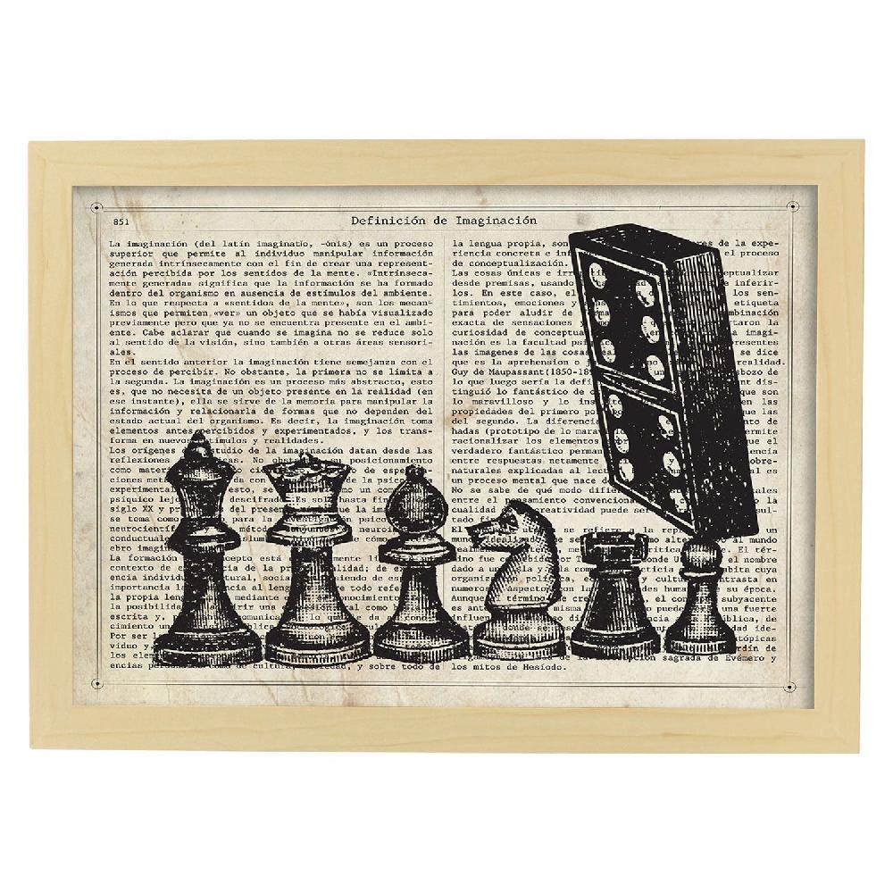 Nacnic Lámina Vintage Mi Reino Por Un Caballo