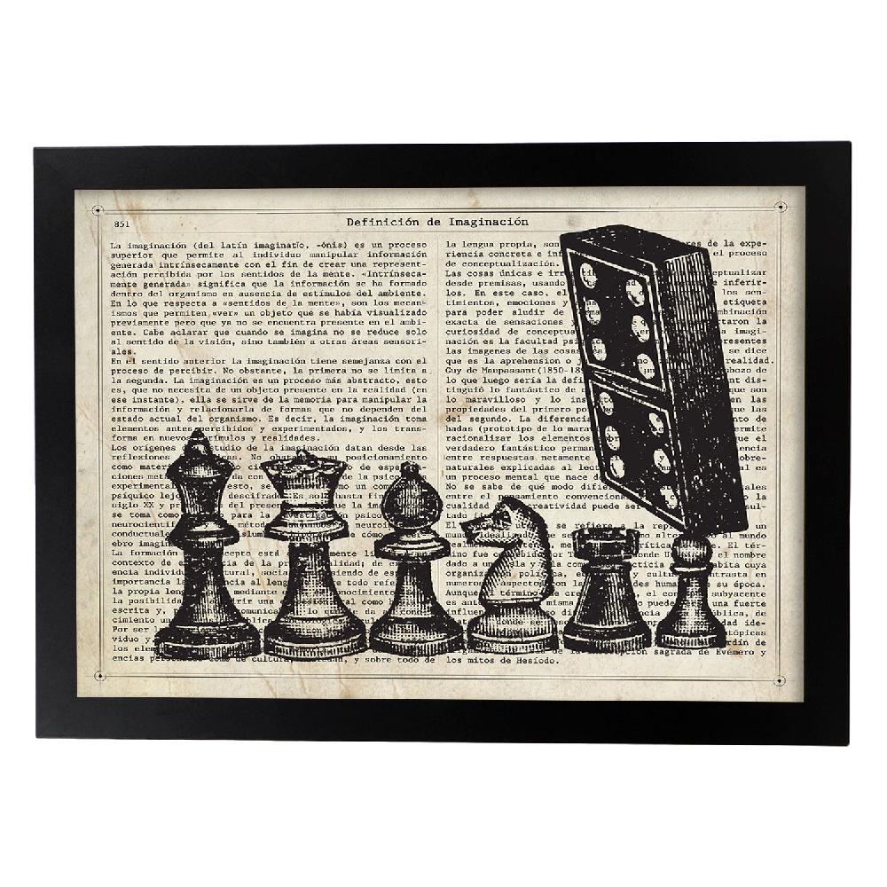 Nacnic Lámina Vintage Mi Reino Por Un Caballo