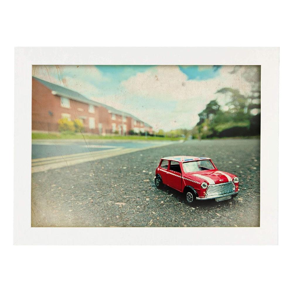 Nacnic Lámina Vintage Mini Cooper