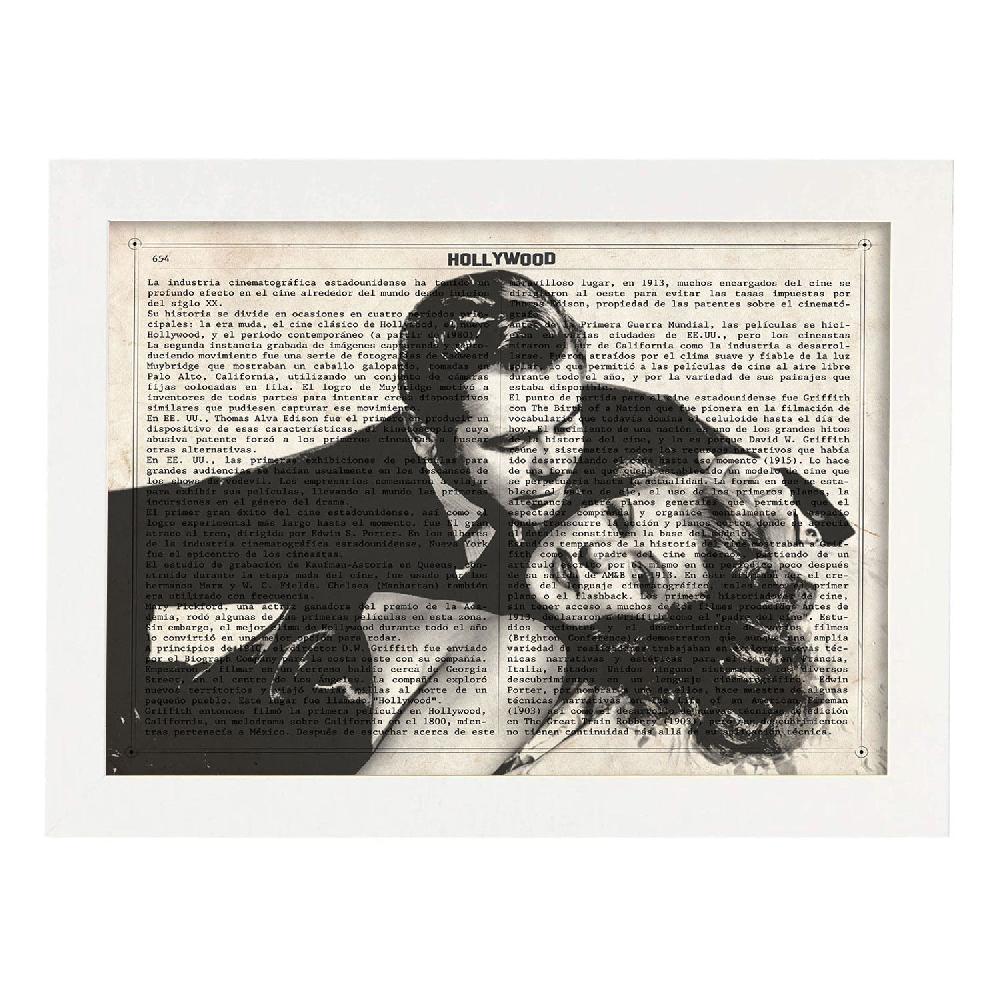 Nacnic Lámina Vintage Película Gilda De Hollywood