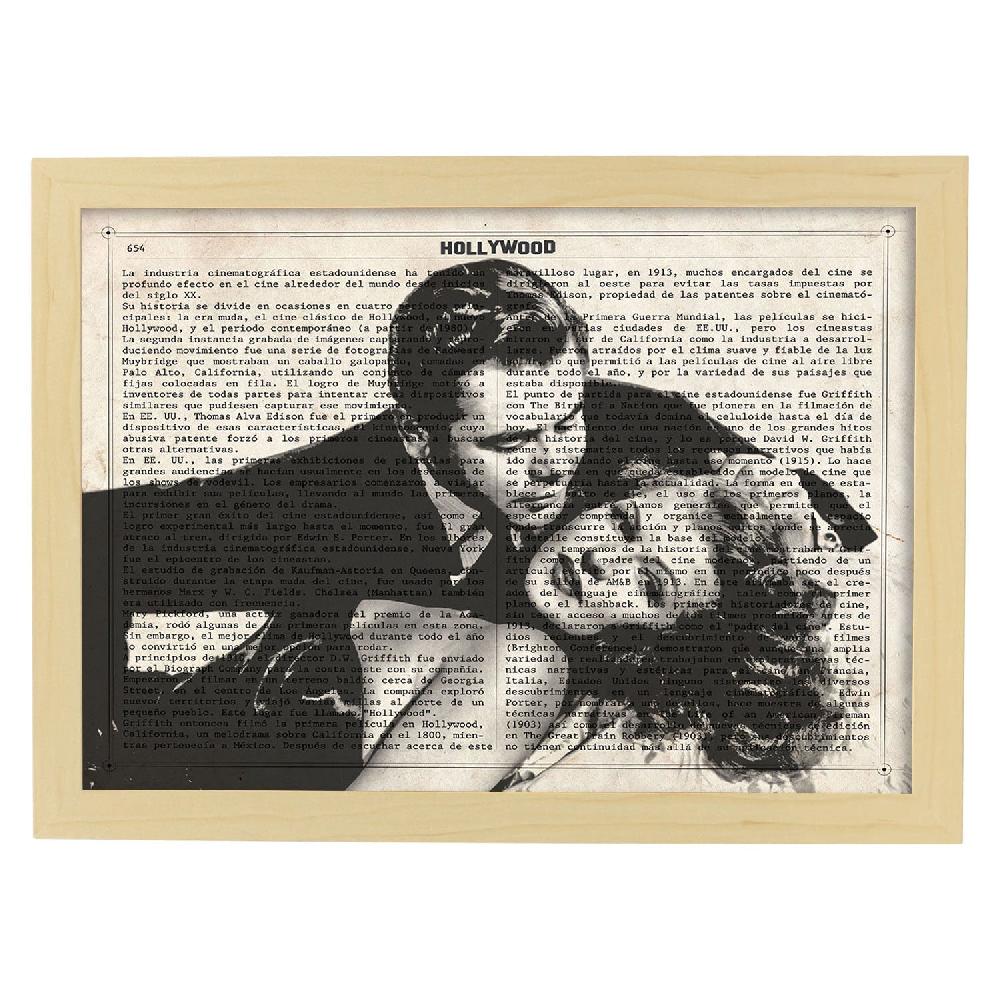 Nacnic Lámina Vintage Película Gilda De Hollywood