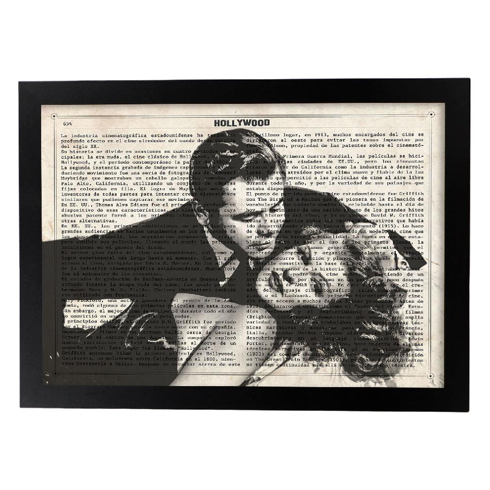 Nacnic Lámina Vintage Película Gilda De Hollywood