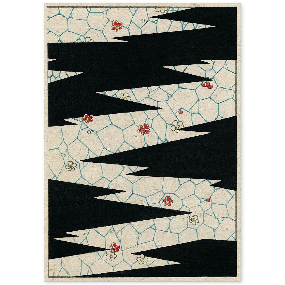 nacnic Lámina Vintage Shin 23 de Revista Japonesa