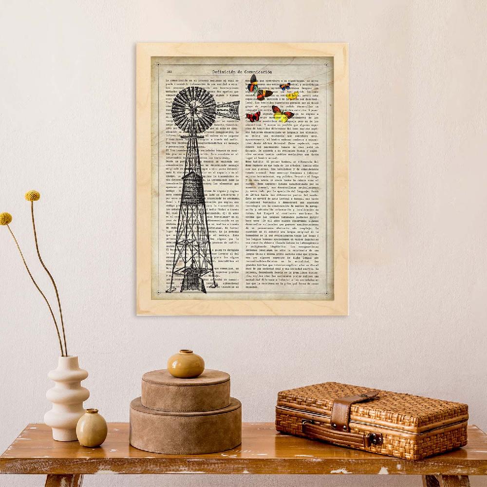 Nacnic Lámina Vintage Veletta Moulinetta