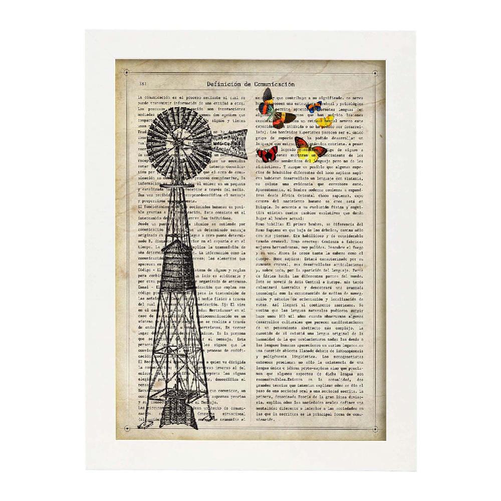 Nacnic Lámina Vintage Veletta Moulinetta