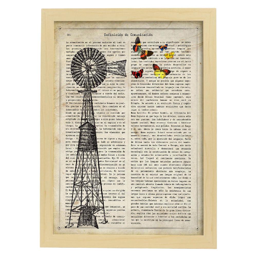 Nacnic Lámina Vintage Veletta Moulinetta