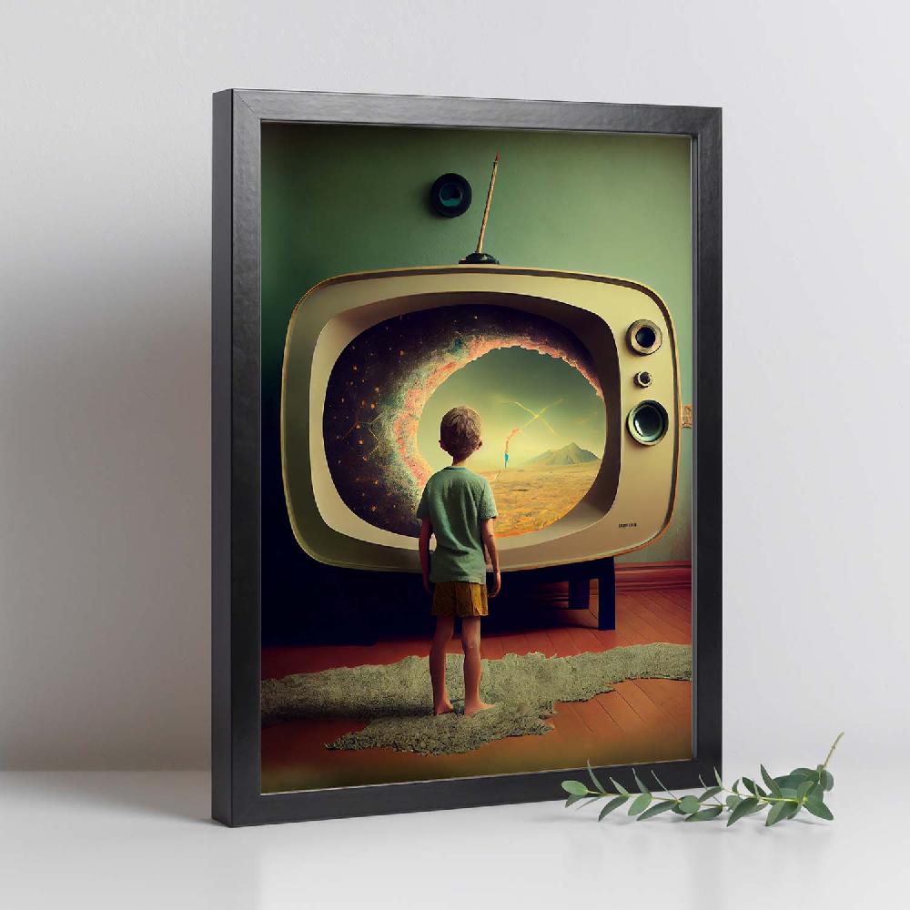 Nacnic Nacnic Lámina Vintage Weird 153 De Arte Estético