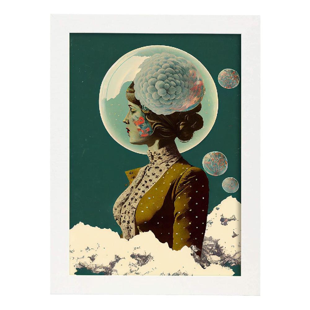 Nacnic Nacnic Lámina Vintage Weird 163 De Arte Estético