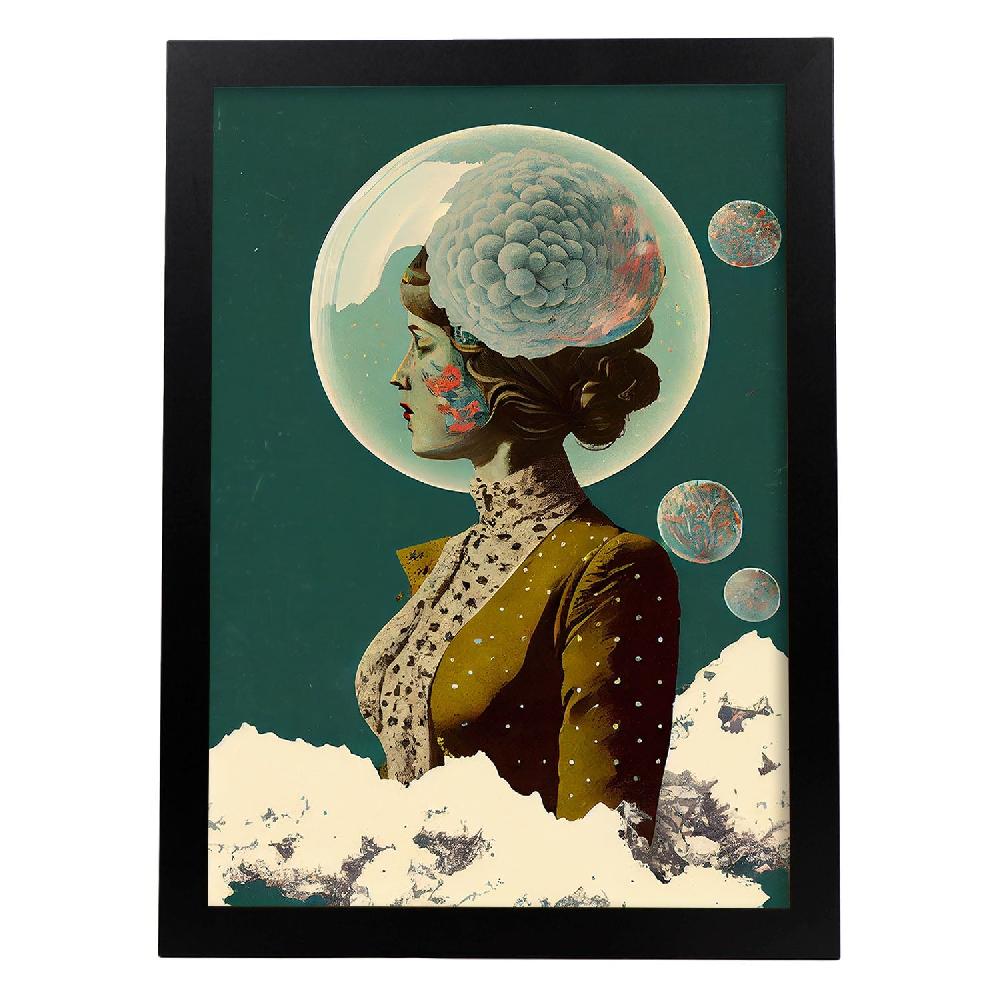 nacnic Nacnic Lámina Vintage Weird 163 de Arte Estético
