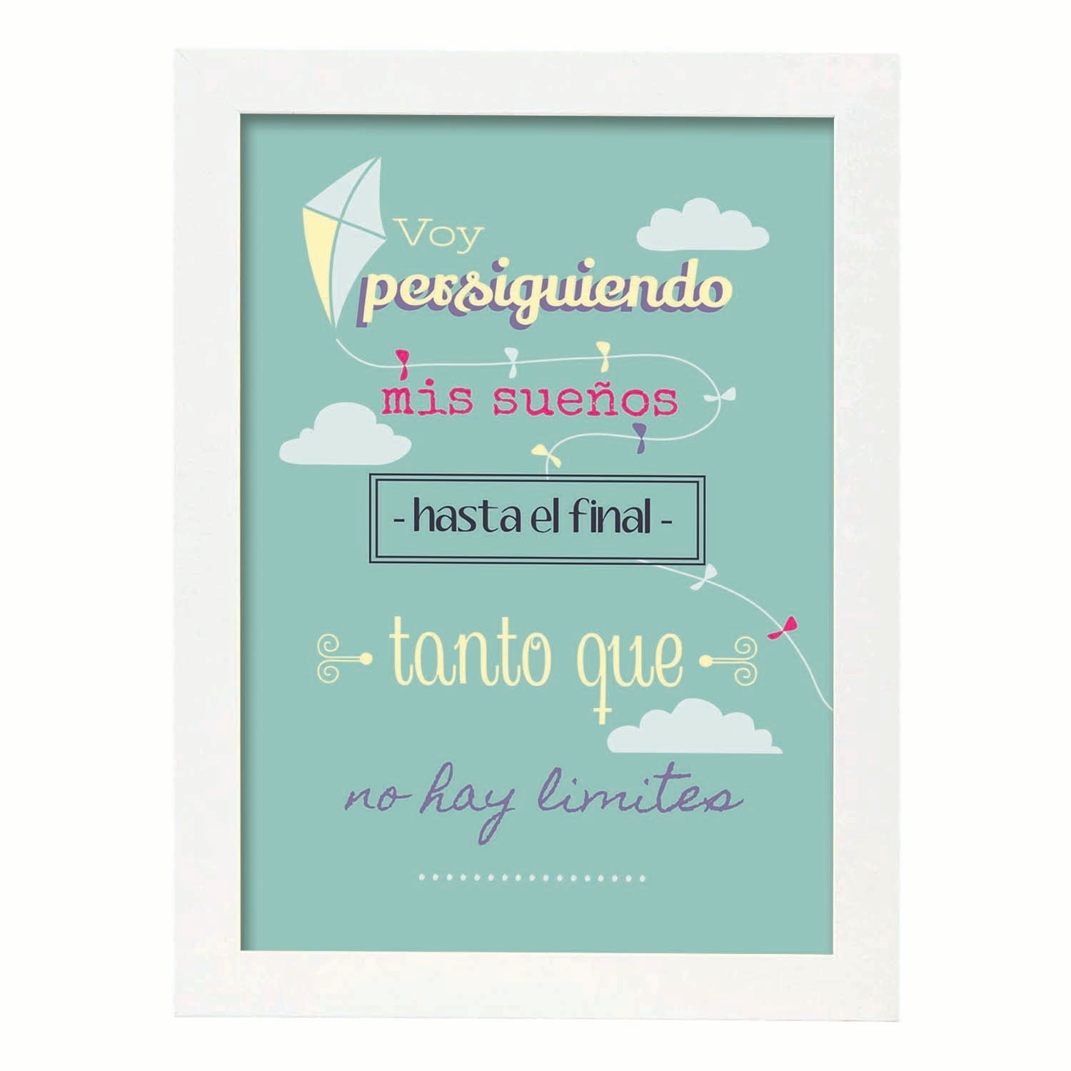 Nacnic Lámina Voy Persiguiendo Mis Sueños 2