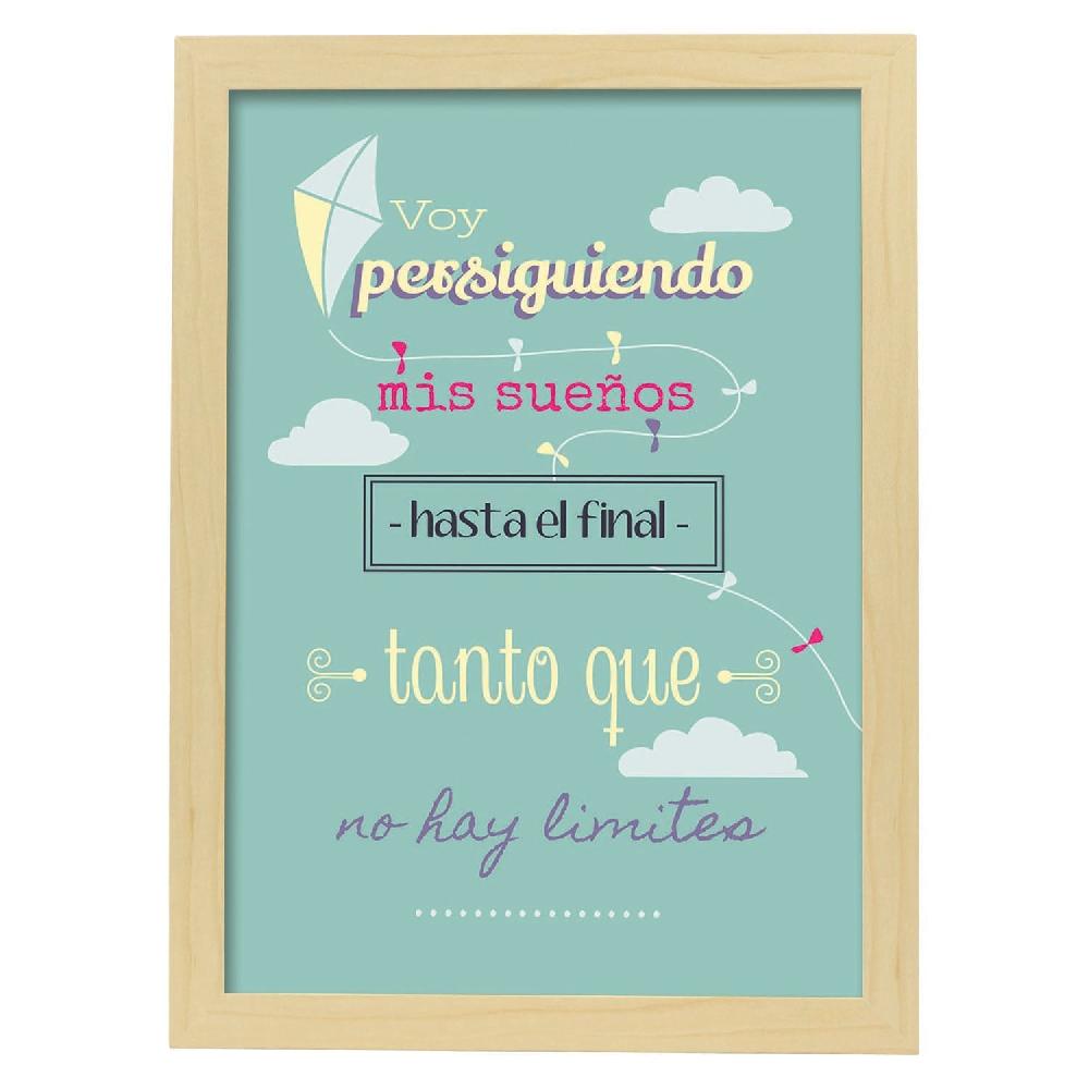 Nacnic Lámina Voy Persiguiendo Mis Sueños 2