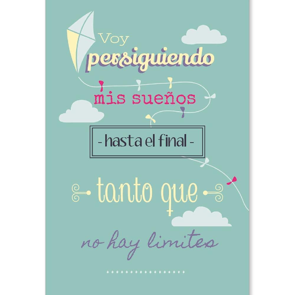 nacnic Lámina Voy Persiguiendo Mis Sueños 2