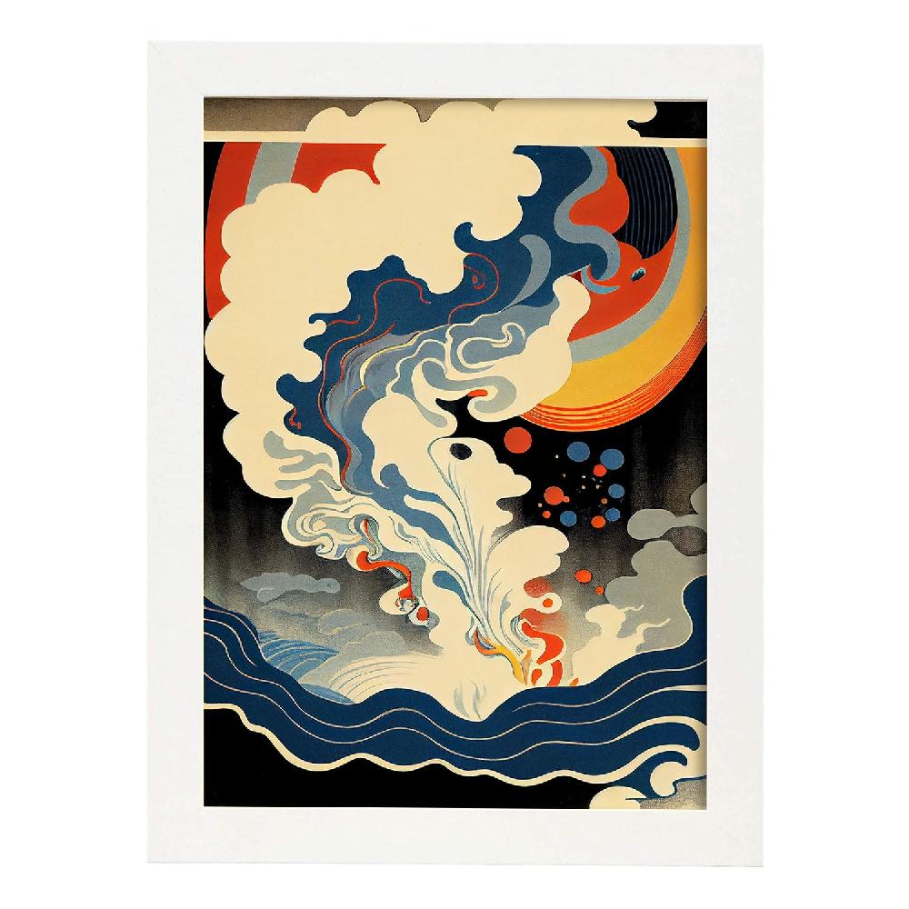 Nacnic Nacnic Laminas De Arte Abstracto Surreal Ukiyo 24