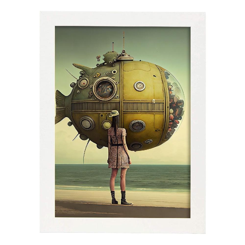 Nacnic Nacnic Láminas De Arte Estético Vintage Hay Infinitas Posibilidades 111 Para Diseño De Dormitorio O Sala De Estar