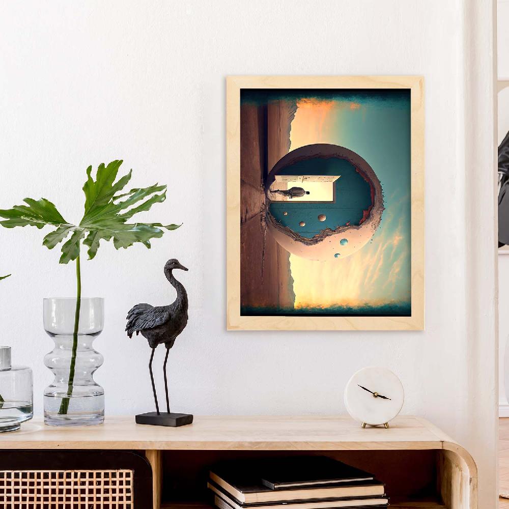 Nacnic Nacnic Laminas De Arte Estético Vintage Infinitas Posibilidades 218 Para Diseño De Dormitorio O Sala De Estar