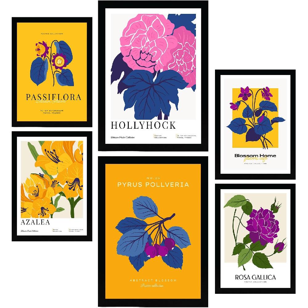 nacnic Laminas de Flores Invernadero y Botánica