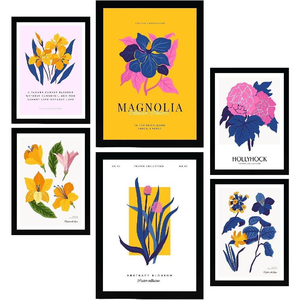 nacnic Laminas de Magnolia y Botánica