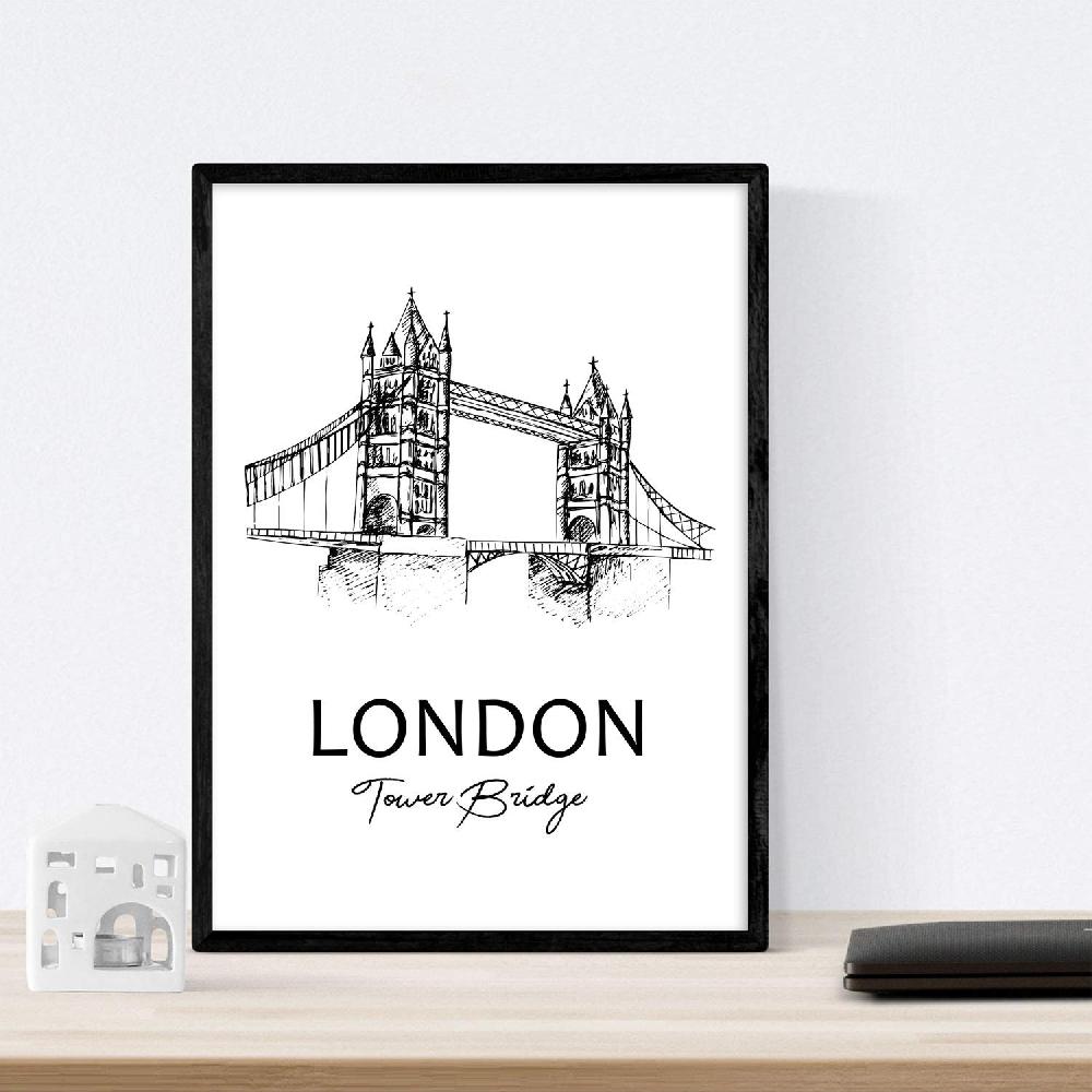 Nacnic Láminas De Monumentos De Londres