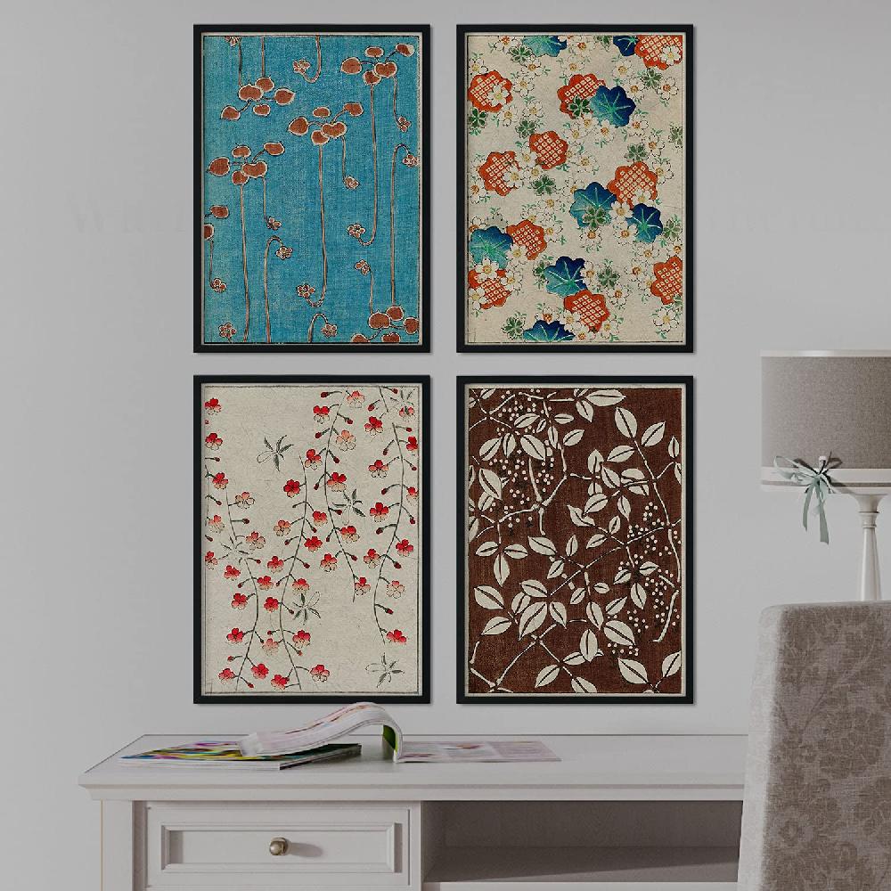 Nacnic Láminas De Plantas Vintage Japonesas