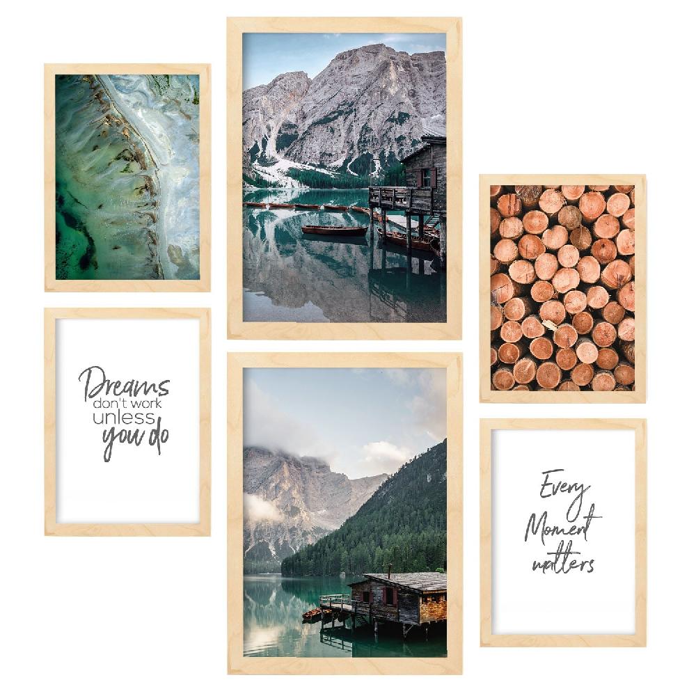 Nacnic Laminas Decorativas De Naturaleza Y Bosque