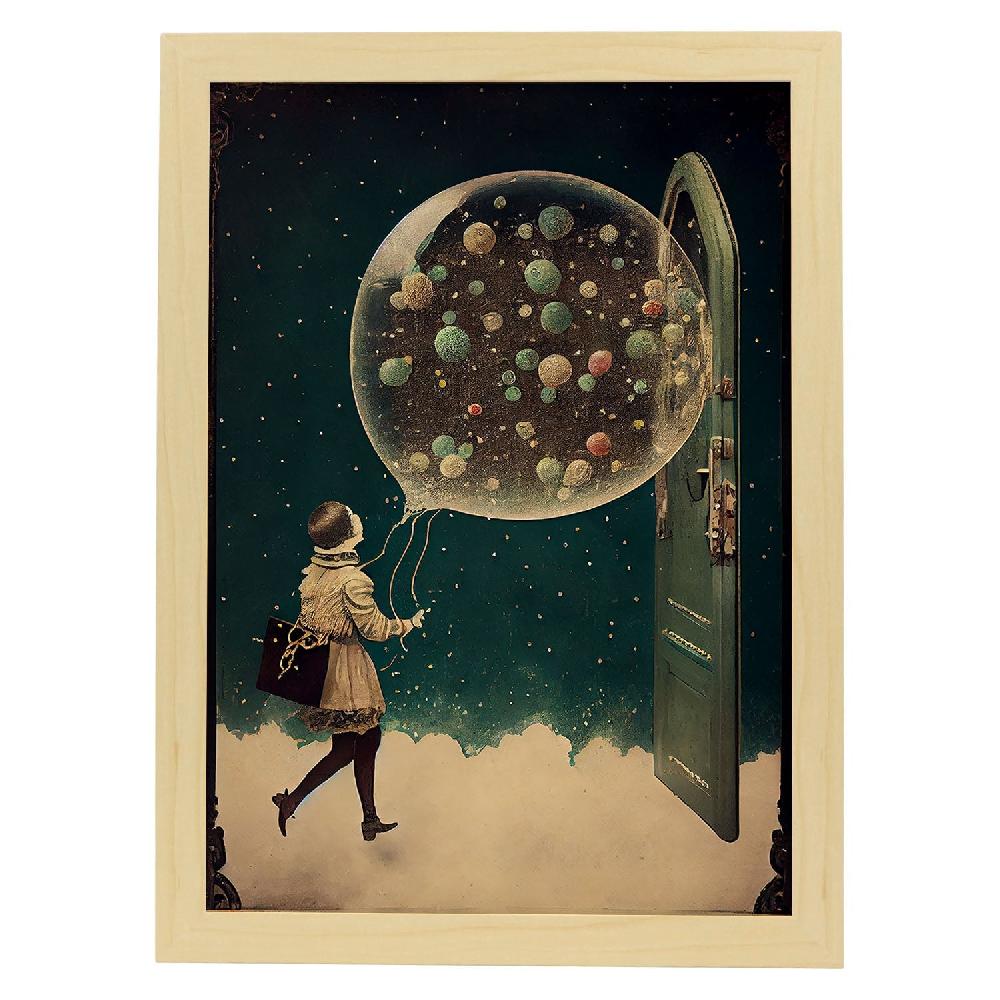 Nacnic Nacnic Láminas Estéticas De Arte De Pared Infinitas Posibilidades Vintage Extrañas 159