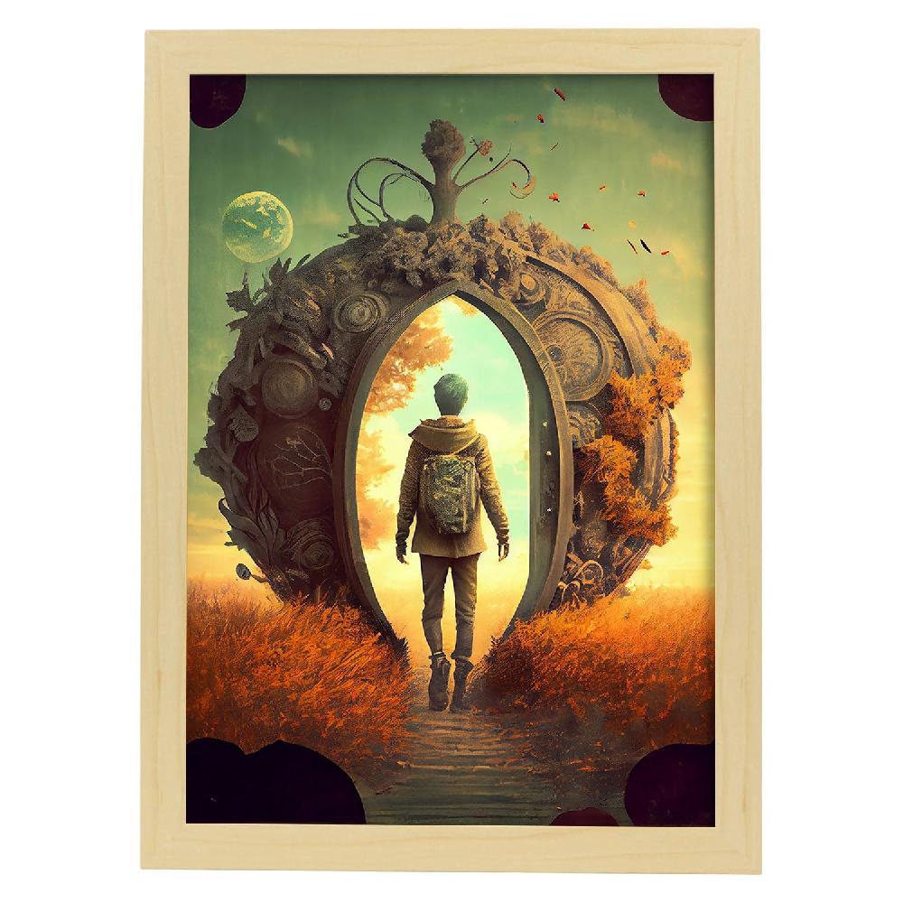 Nacnic Nacnic Laminas Estéticas De Arte Vintage Infinitas Posibilidades 140 Para Diseño De Sala De Estar O Dormitorio