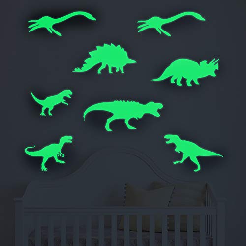 nacnic Láminas Fluorescentes de Dinosaurios