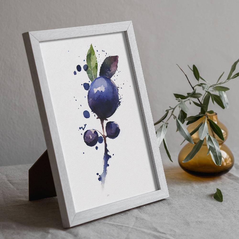 Nacnic Nacnic Laminas Minimalista De Arándano Azul_3
