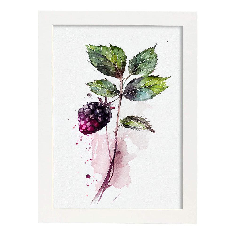 Nacnic Láminas Minimalistas Nacnic Boysenberry