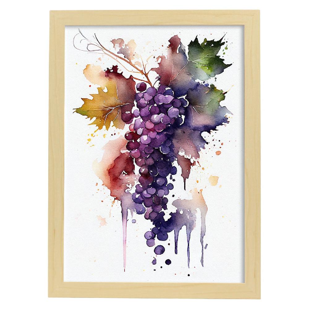 Nacnic Laminas Minimalistas Nacnic Uvas_1