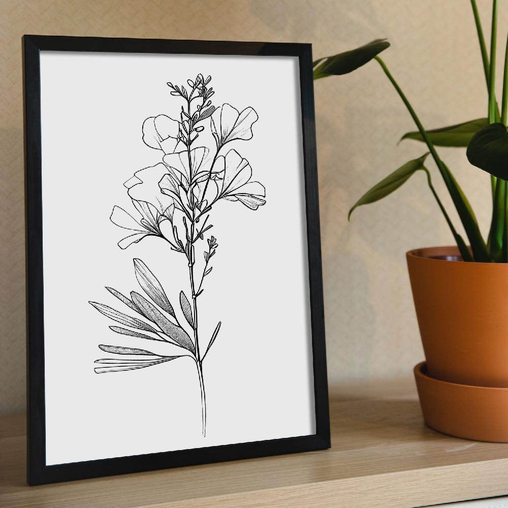 Nacnic Laminas Nacnic De Arte Minimalista Freesia