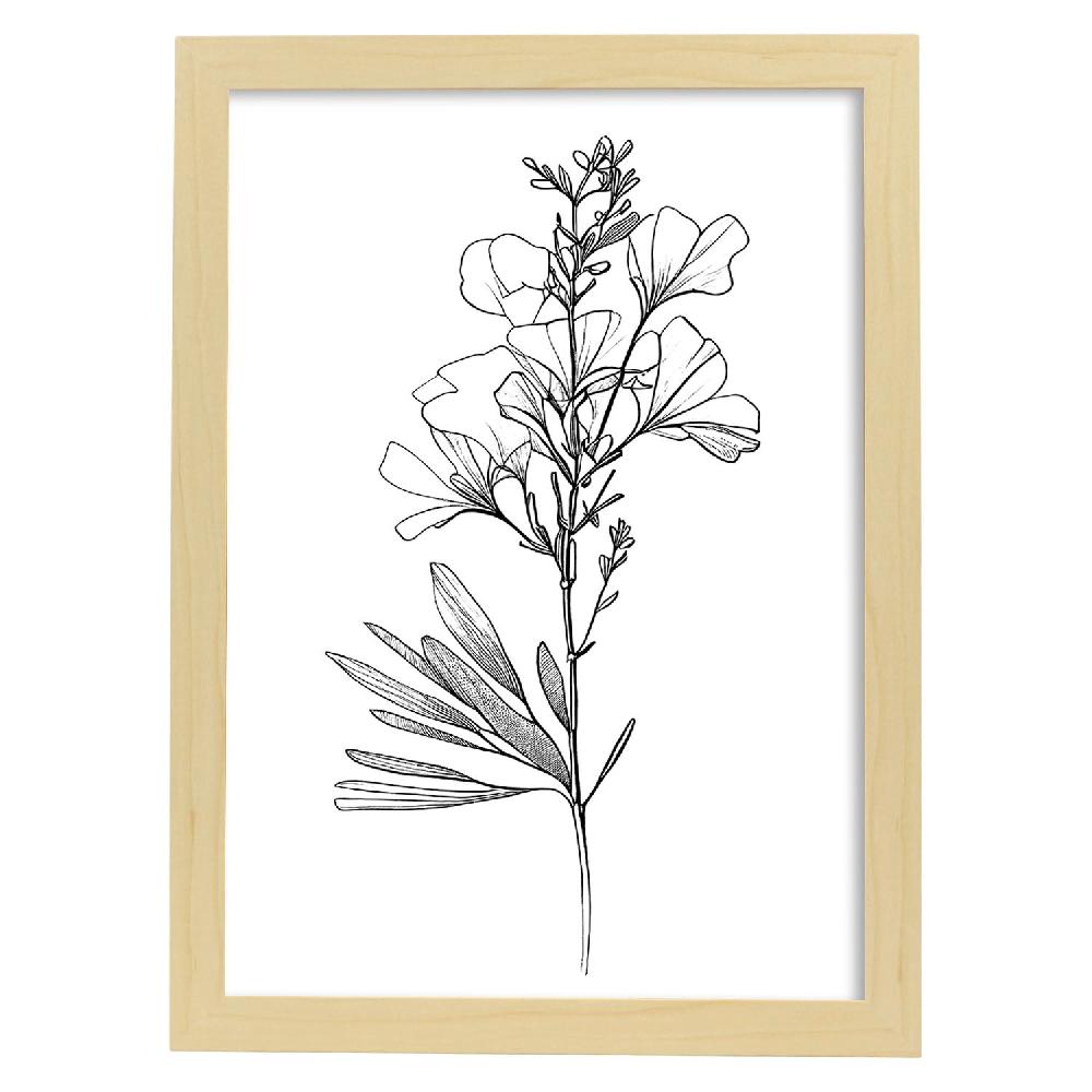 Nacnic Laminas Nacnic De Arte Minimalista Freesia