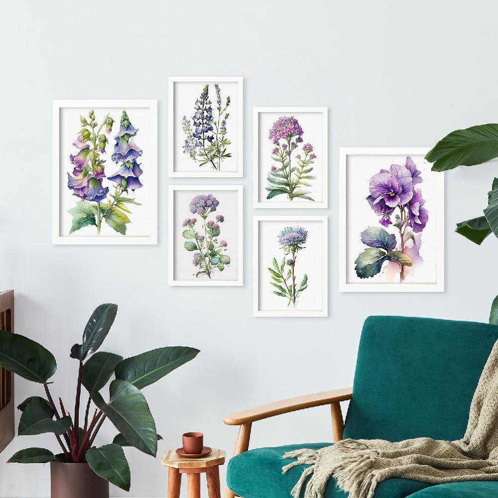 Nacnic Laminas Nacnic Morado Para Dormitorio