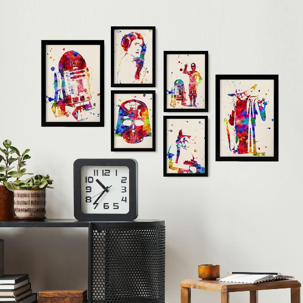 Nacnic Láminas Nacnic Star Wars Para Dormitorio